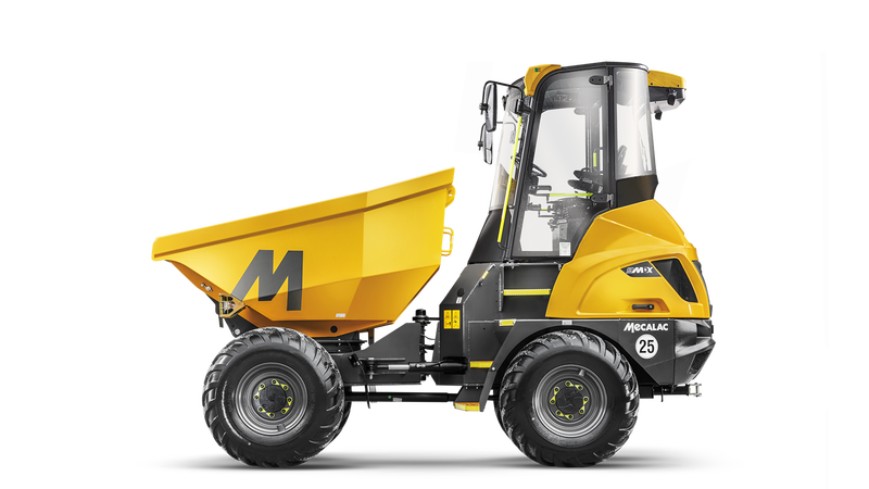 Mecalac 9T Cabbed Straight Tip Dumper